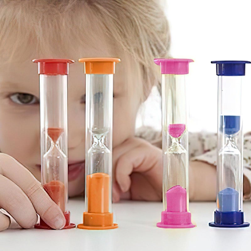 Shindel 2 Minute Sand Timer, 12PCS Hourglass Timers for Kids Brushing Teeth, Teachers Classroom Timer, Children Game Play - Image 3